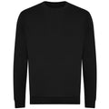 Deep Black - Front - Awdis Mens Organic Sweatshirt