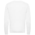 Arctic White - Back - Awdis Mens Organic Sweatshirt