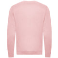 Baby Pink - Back - Awdis Mens Organic Sweatshirt