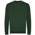 Bottle Green - Front - Awdis Mens Organic Sweatshirt