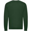 Bottle Green - Back - Awdis Mens Organic Sweatshirt