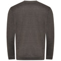Charcoal - Back - Awdis Mens Organic Sweatshirt