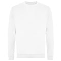 Arctic White - Front - Awdis Mens Organic Sweatshirt