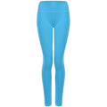 Turquoise - Front - Tombo Womens-Ladies Core Pocket Leggings