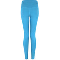 Turquoise - Back - Tombo Womens-Ladies Core Pocket Leggings