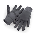 Graphite - Front - Beechfield Unisex Adult Sports Tech Softshell Gloves