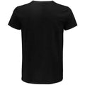 Deep Black - Back - SOLS Unisex Adult Pioneer Organic T-Shirt