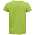 Apple Green - Back - SOLS Unisex Adult Pioneer Organic T-Shirt