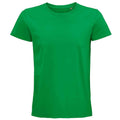 Kelly Green - Front - SOLS Unisex Adult Pioneer Organic T-Shirt