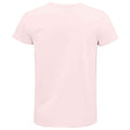 Pale Pink - Back - SOLS Unisex Adult Pioneer Organic T-Shirt