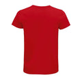 Red - Back - SOLS Unisex Adult Pioneer Organic T-Shirt