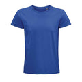 Royal Blue - Front - SOLS Unisex Adult Pioneer Organic T-Shirt