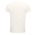 Off White - Back - SOLS Unisex Adult Pioneer Organic T-Shirt