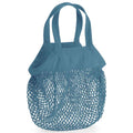 Airforce Blue - Front - Westford Mill Mini Mesh Tote Bag