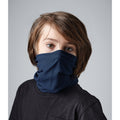 French Navy - Back - Beechfield Childrens-Kids Morf Anti-Bacterial Snood (Pack of 3)