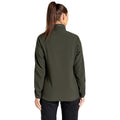 Dark Cedar Green - Side - Craghoppers Womens-Ladies Expert Basecamp Soft Shell Jacket