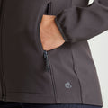 Carbon Grey - Lifestyle - Craghoppers Womens-Ladies Expert Basecamp Soft Shell Jacket