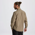 Pebble Brown - Side - Craghoppers Mens Expert Kiwi Long-Sleeved Shirt
