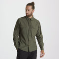 Cedar Green - Back - Craghoppers Mens Expert Kiwi Long-Sleeved Shirt