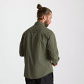 Cedar Green - Side - Craghoppers Mens Expert Kiwi Long-Sleeved Shirt