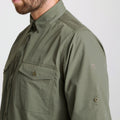 Cedar Green - Lifestyle - Craghoppers Mens Expert Kiwi Long-Sleeved Shirt