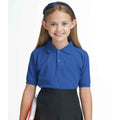 Royal Blue - Back - Awdis Childrens-Kids Academy Pique Polo Shirt
