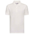 White - Front - Awdis Childrens-Kids Academy Pique Polo Shirt