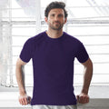 Purple - Back - AWDis Cool Unisex Adult Recycled T-Shirt