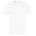 Arctic White - Front - AWDis Cool Unisex Adult Recycled T-Shirt