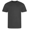 Charcoal - Front - AWDis Cool Unisex Adult Recycled T-Shirt