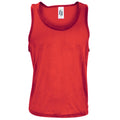 Red - Front - SOLS Mens Anfield Sports Training Bib