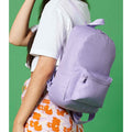 Lavender - Back - Bagbase Essential Fashion Mini Backpack