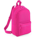 Fuchsia - Front - Bagbase Essential Fashion Mini Backpack