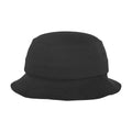 Black - Side - Flexfit Cotton Twill Bucket Hat