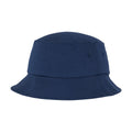 Navy - Front - Flexfit Cotton Twill Bucket Hat