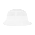 White - Back - Flexfit Cotton Twill Bucket Hat