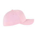 Pink-Silver - Side - Flexfit Wooly Combed Cap