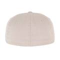 Stone-Silver - Back - Flexfit Wooly Combed Cap