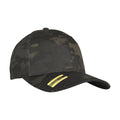 Black - Front - Flexfit Camouflage Cap