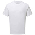 White - Front - Anthem Unisex Adult Heavyweight T-Shirt