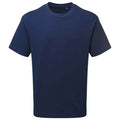 Navy - Front - Anthem Unisex Adult Heavyweight T-Shirt