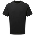 Black - Front - Anthem Unisex Adult Heavyweight T-Shirt