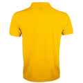 Gold - Side - SOLs Mens Prime Pique Plain Short Sleeve Polo Shirt