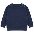 Navy - Front - Larkwood Childrens-Kids Sustainable Sweatshirt