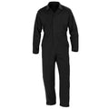 Black - Front - Result Genuine Recycled Mens Action Overalls