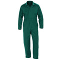 Bottle Green - Front - Result Genuine Recycled Mens Action Overalls