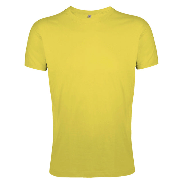 Honey - Front - SOLS Mens Regent Slim Fit Short Sleeve T-Shirt