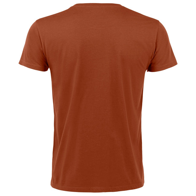 Terracotta - Back - SOLS Mens Regent Slim Fit Short Sleeve T-Shirt