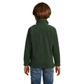 Forest Green - Side - SOLS Childrens-Kids North Zip-Up Fleece Jacket