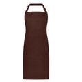 Brown - Front - Brand Lab Bibbed Full Apron
